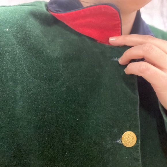 Tabi Suede Green Jacket - ladies L - Picture 3 of 6